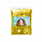Confetti Metallic round 10 mm 259 gr goud