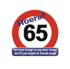 Huldeschild - 65 jaar