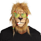 St. Latex gezichtsmasker Rasta Lion