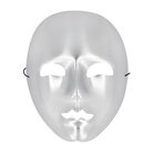 Mime mask luxe silver