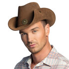 Hat Nevada leather look 58