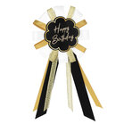 Ribbon badge Happy Birthday