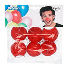 6 Clown noses plastic