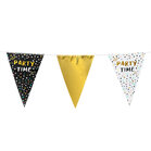 Foil bunting Party Time 6m