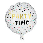 Foil balloon "PARTY TIME" 45cm
