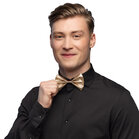 Bow tie Glitter gold (52900)