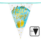 Foil bunting Hello Boy! 6m