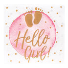 20 Napkins Hello Girl! 33cm (53238)