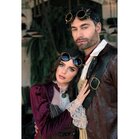 Glasses Cyberpunk copper