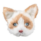 Plush half mask Cat