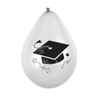 6 Latex balloons Graduation 25cm