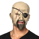 Latex head mask Pirate
