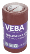 VEBA Schuurpapier Rol 110 mm x 4,5 m Edelkorund P180