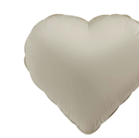 Foil ballon Creamy latte hart 45 cm