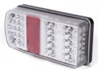 Caravan achterlicht 43 LED links E4