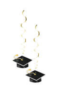 2 Decoration swirls Graduation 85cm