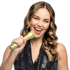 Fake microphone gold 23.5cm luxe