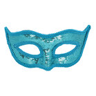 Eye mask Venice sequins turquoise