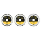 Diamantschijf set 3-dlg (125MM)