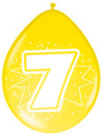 Ballonnen  30cm 7 Jaar /8