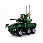 6x6 Wheeled Infantry Combat Vehicle M38-B0753 #16143 bouwstenen Sluban