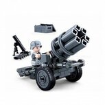 German Army Rocket Gun M38-B0680A #16132 bouwstenen Sluban