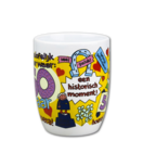 Cartoonmok 50 jaar vrouw