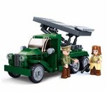 Battle of Budapest: Rus.missile guns M38-B0975 #16149 bouwstenen Sluban