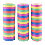 3 Rolls serpentines 5 colours 4m