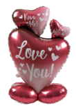 Folieballon love you