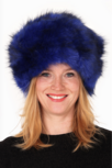 Bontmuts luxe blauw
