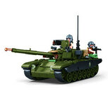 Army tank IFR T90AS M38-B1257 #16075 bouwstenen Sluban