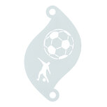 Face Paint Stencil SOCCER
