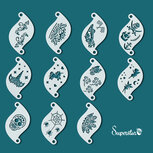 Face Paint Stencil SET 2