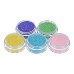 Unicorn Pastel Glitter Set for Glitter Tattoo 5 x 5ml