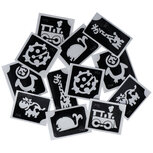 Cute Glitter Tattoo Stencils  (12 pcs)