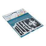 Dino Glitter Tattoo Stencils (12 pcs)