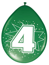 Ballonnen  30cm 4 jaar /8