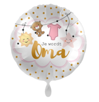 folieballon  je wordt oma