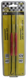 Haakgereedschap 2 dlg