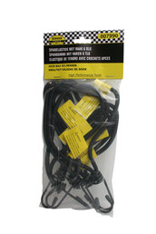 Spanelastiek met haak 6 dlg