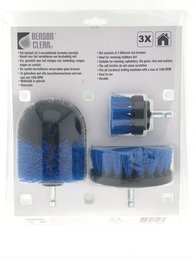 Borstel set voor boormachine 3 dlg