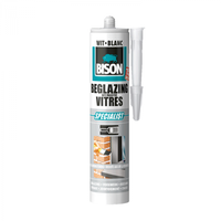 Bison Beglazingskit wit 290ml Bison Beglazingskit wit 290ml