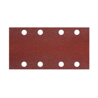 VEBA Schuurstrook klittenband 93X185MM 8 gaten 6ST P40