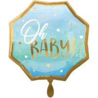 Folieballon Blue Baby Boy XL