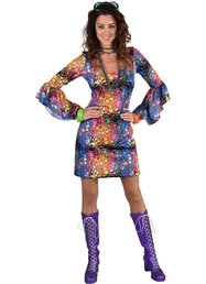 Party Jurk Colour drops Party Jurk Colour drops