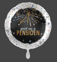 folieballon Geniet van je pensioen folieballon Geniet van je pensioen
