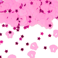 Tafeldeco/sierconfetti Voetjes Roze Tafeldeco/sierconfetti Voetjes Roze