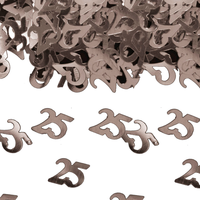 Tafeldeco/sier-confetti 25 Zilver Tafeldeco/sier-confetti 25 Zilver