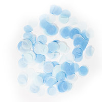 XL Confetti Round Baby Blauw 14G XL Confetti Round Baby Blauw 14G